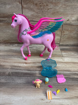 Barbie A Touch of Magic Pink Pegasus Toy With Accessories