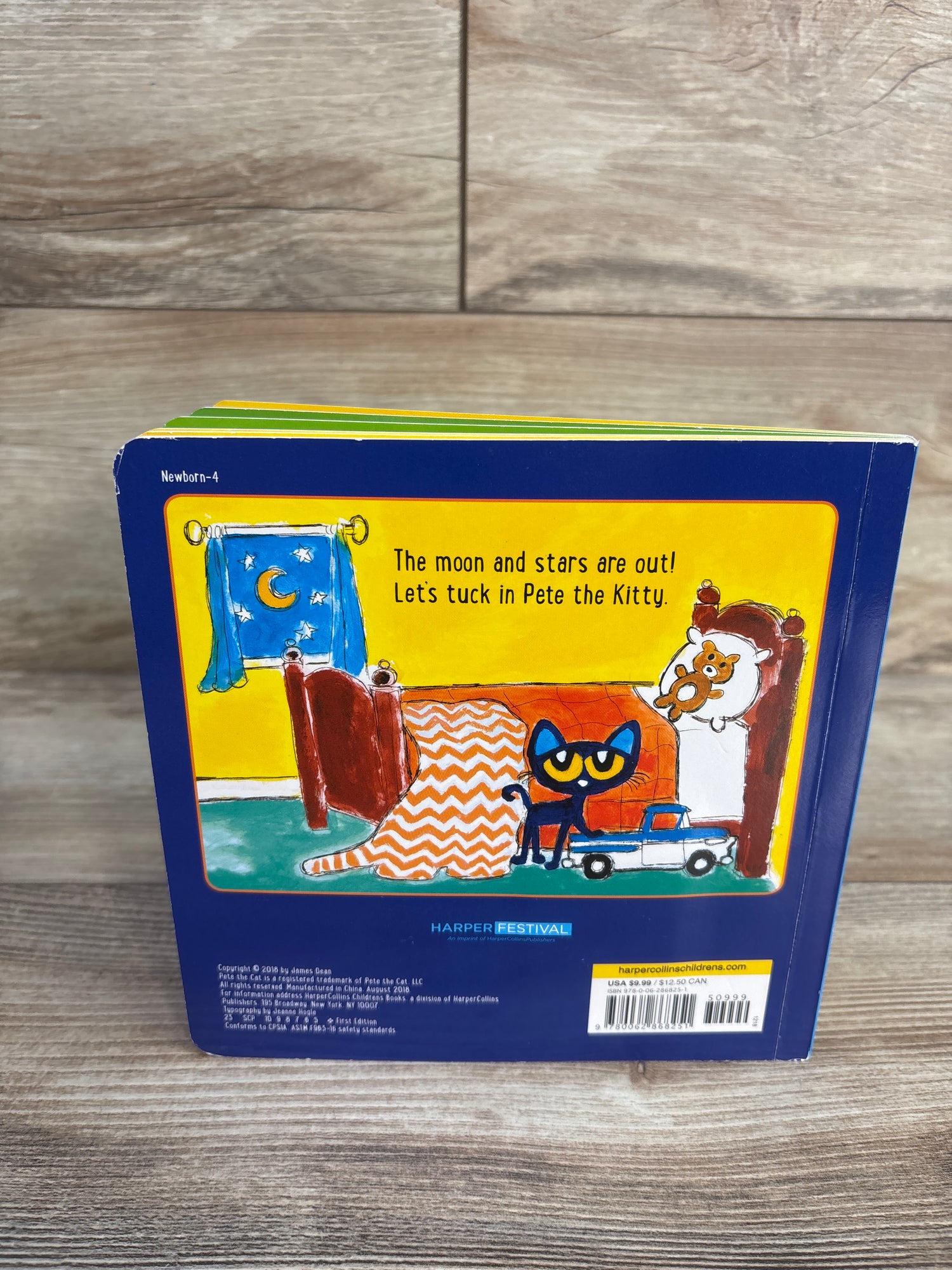 Time for Bed, Pete the Kitty: A Touch & Feel Board Book