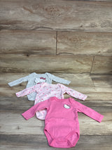 Hello Kitty 3pk Bodysuit Set Pink sz 6m