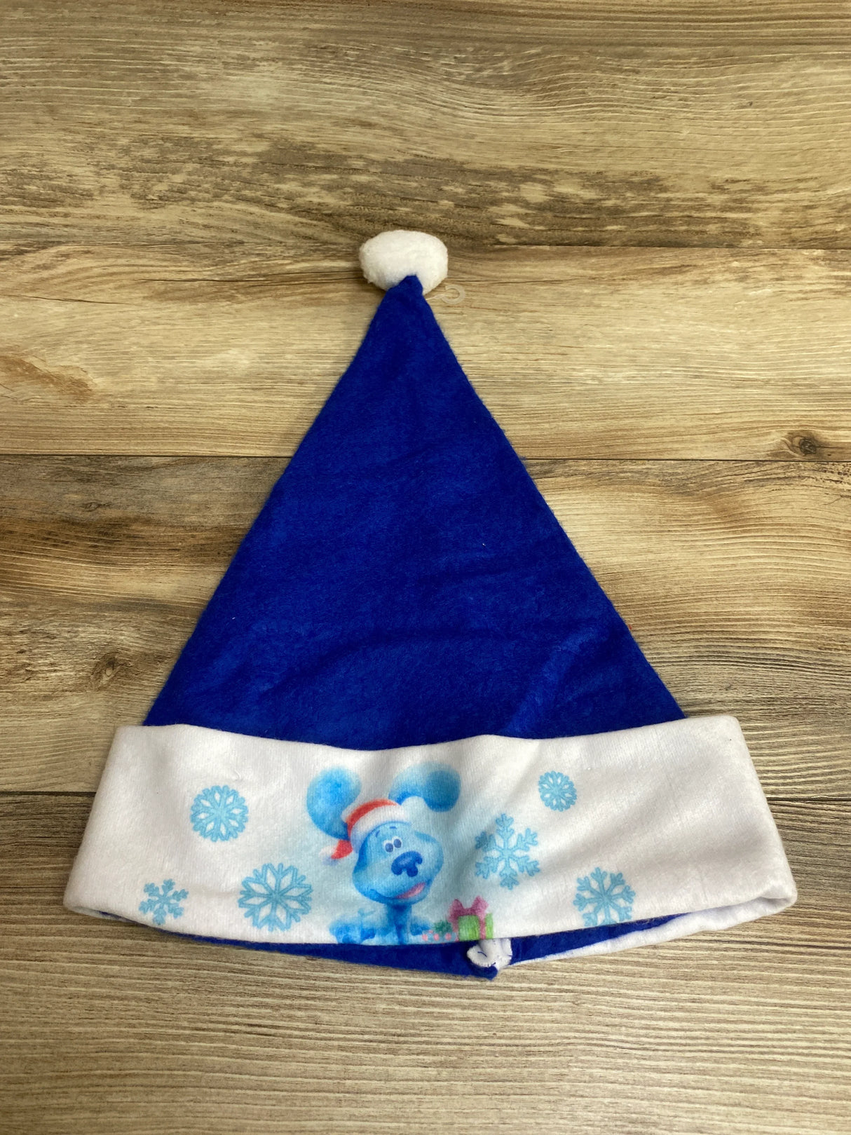 Nickelodeon Blue's Clues Felt Santa Hat Blue OSFM