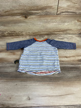 Mud Pie Fish Applique Raglan Shirt Grey sz 12-18m - Me n Mommy To Be