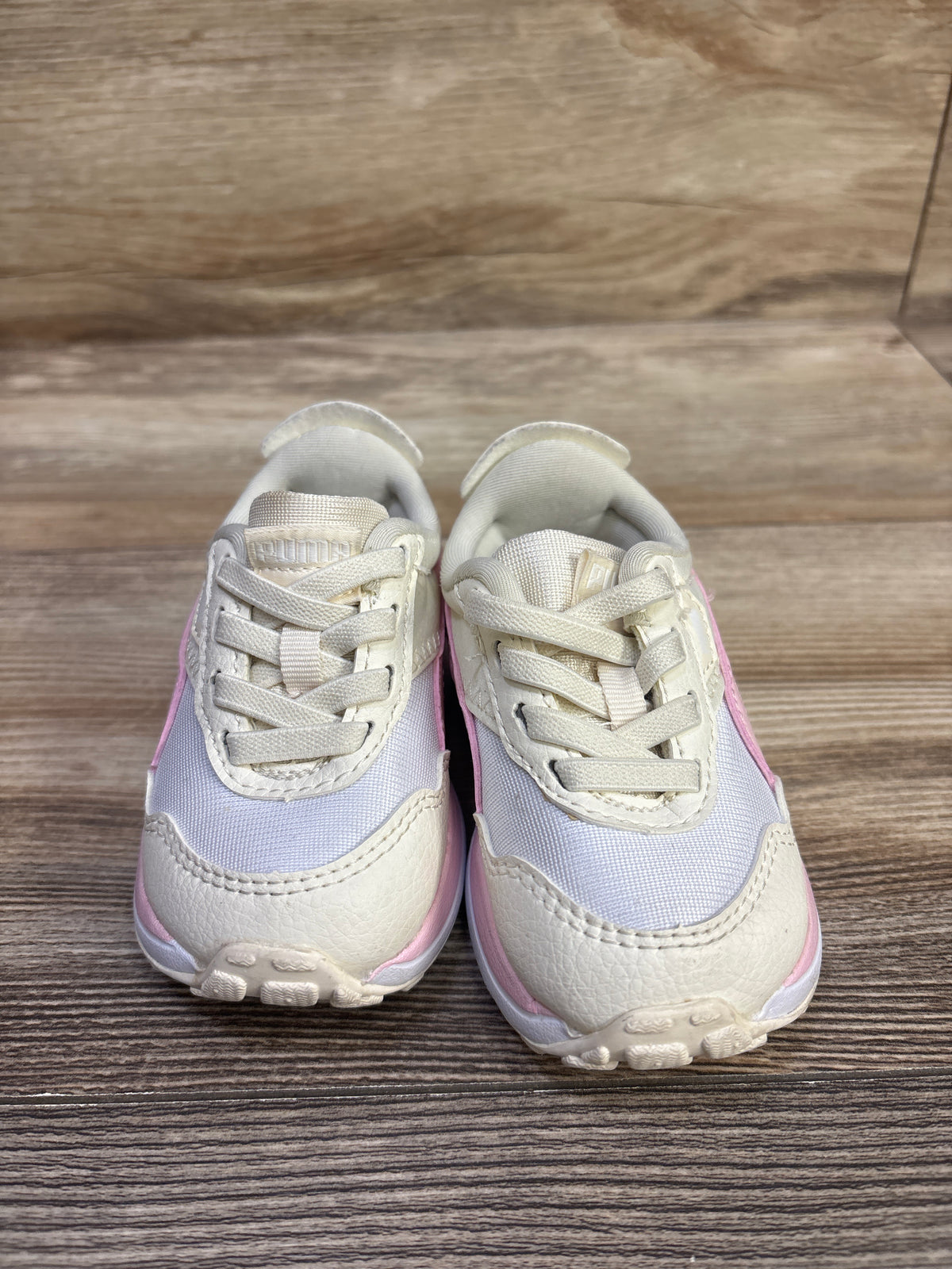 Puma Cruise Rider Silky AC Sneakers Beige sz 4c
