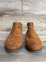NEW Cat & Jack Penelope Zipper Booties Cognac sz 4Y