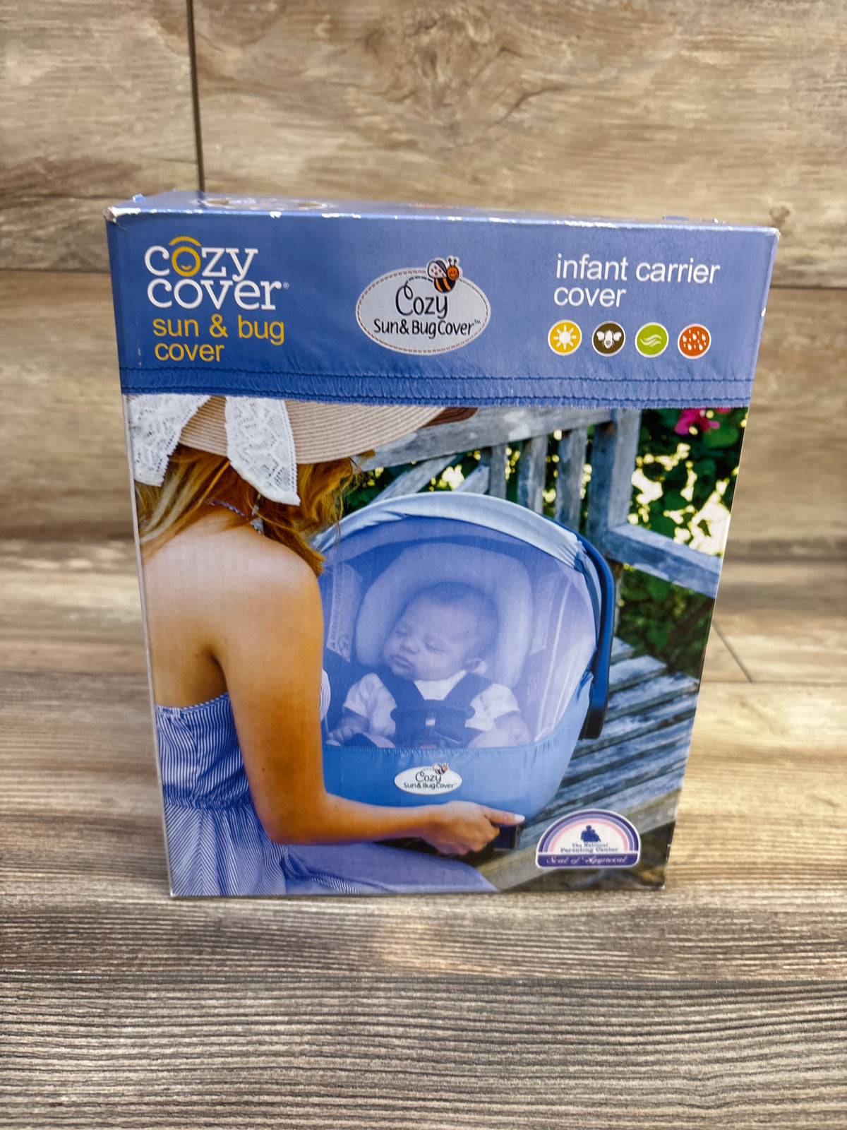 Cozy Cover Sun & Bug Car Seat Cover - Grey