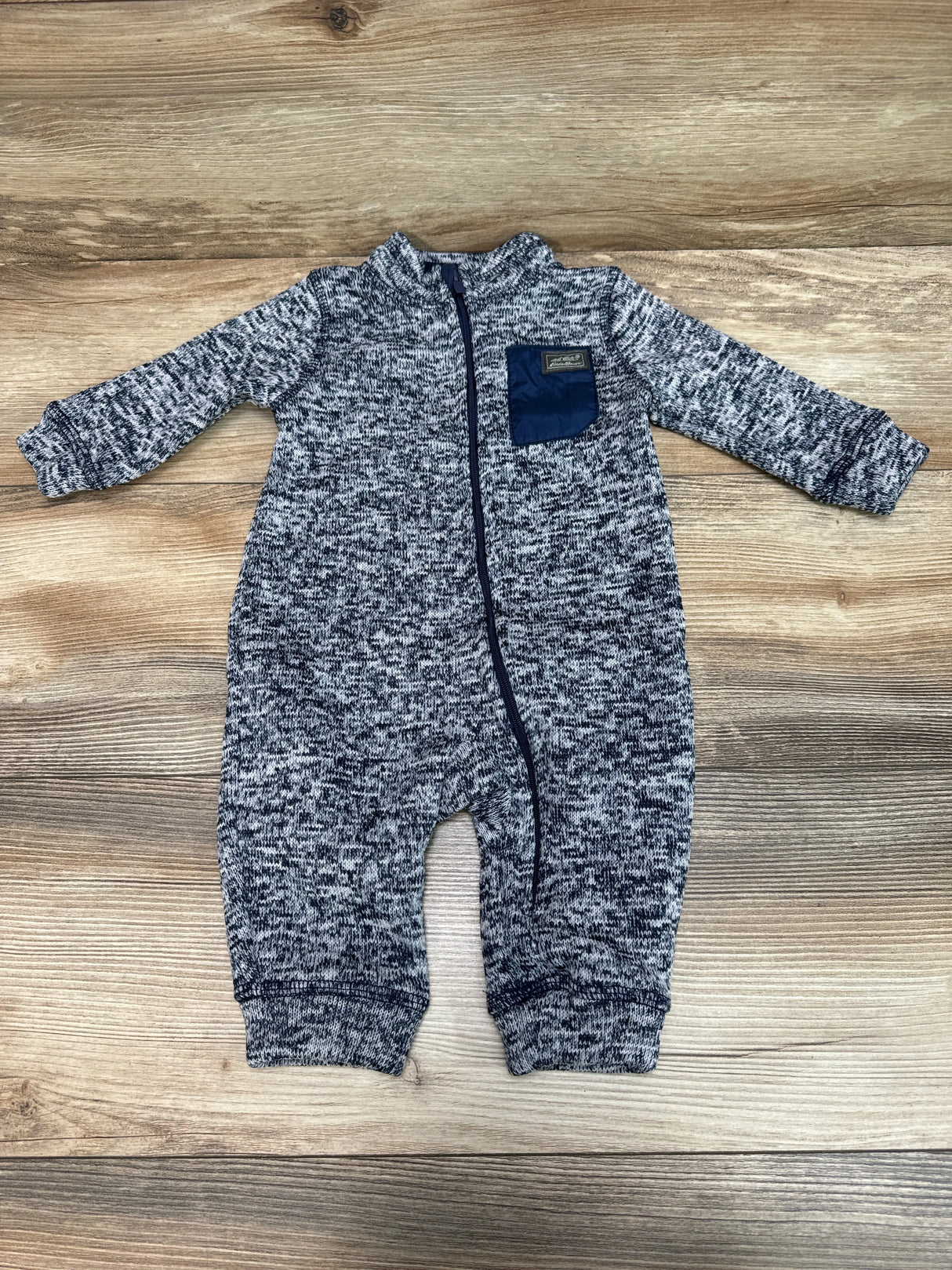 Eddie Bauer Coverall Blue sz 3-6m