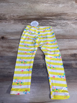 NEW Dot Dot Smile Hoppy Easter Leggings Yellow sz 2T