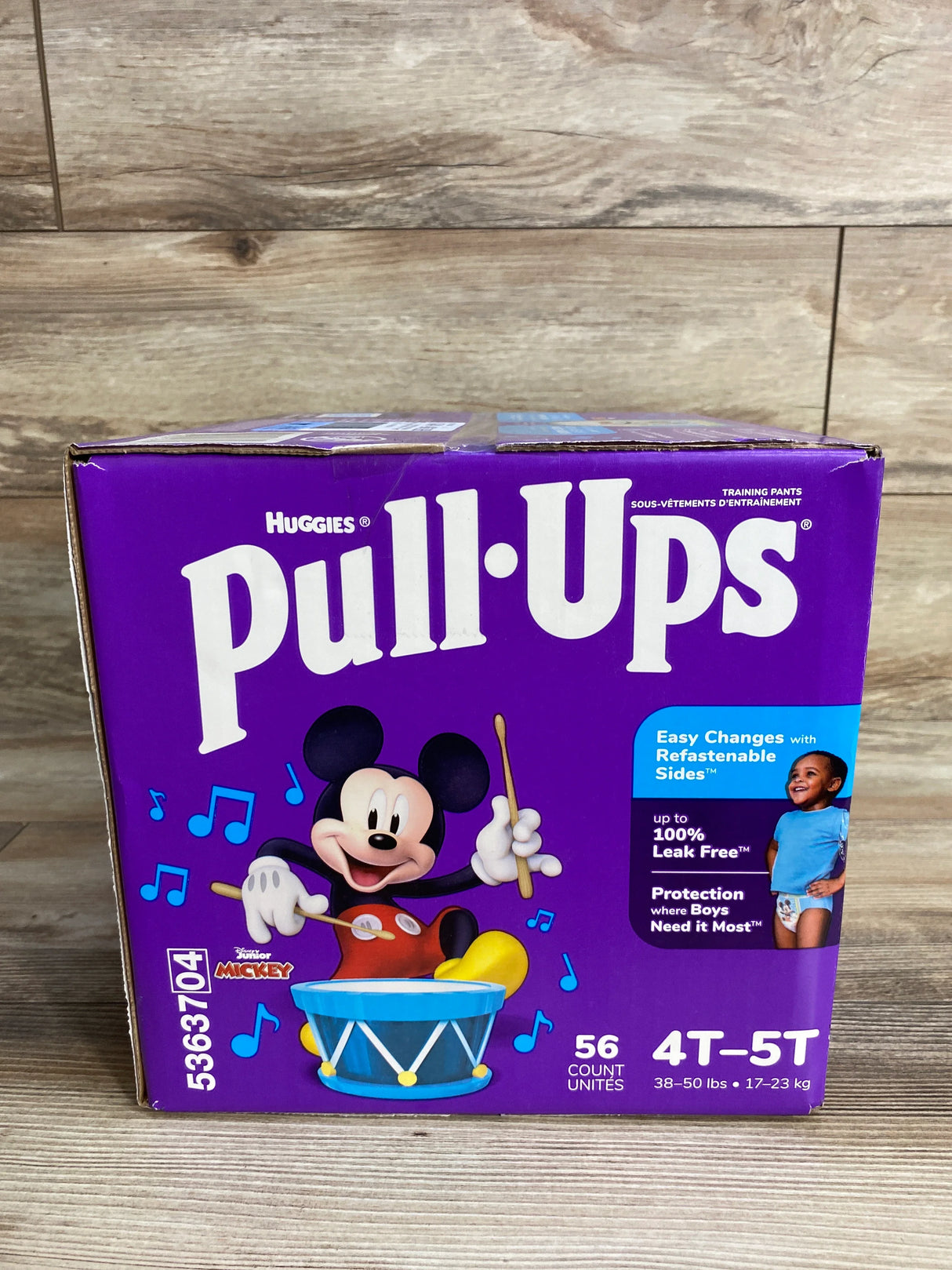 NEW Huggies Pull-Ups Boys' Training Pants, 56ct sz 4T-5T
