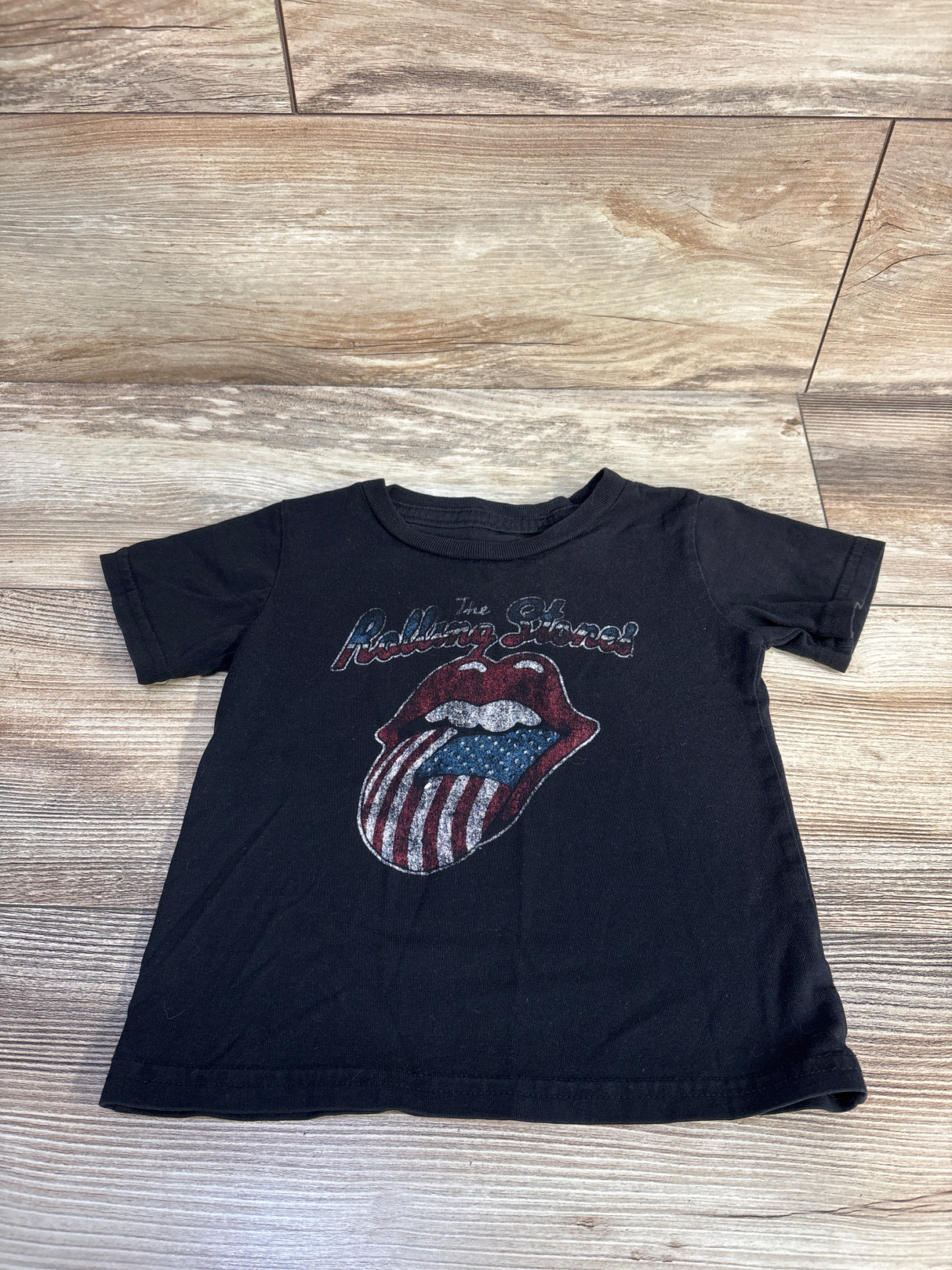 The Rolling Stones Shirt Black sz 3T