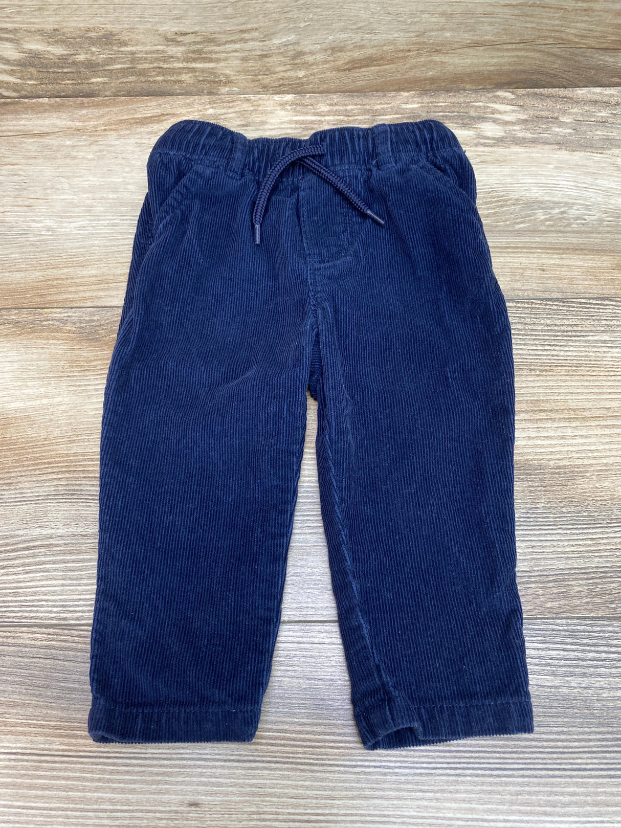 Old Navy Drawstring Corduroy Pants Navy sz 3-6m