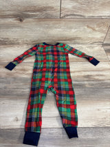 Dearfoams Plaid Baby Bear Sleeper Multicolored sz 18m