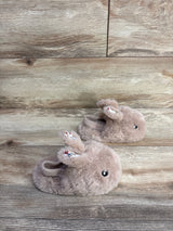 Wonder Nation Bunny Aline Slippers Beige sz 7-8c