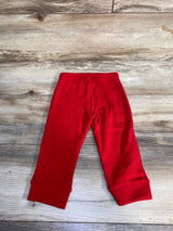 NEW Okie Dokie Waffle Print Joggers Red sz 12m