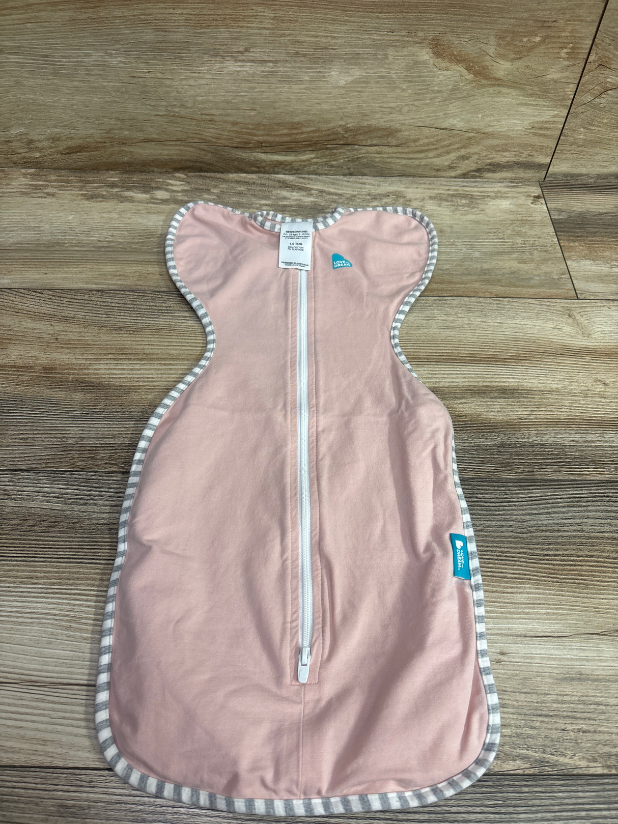 Love To Dream Swaddle Up Stretch Cotton Pink sz Small/Newborn
