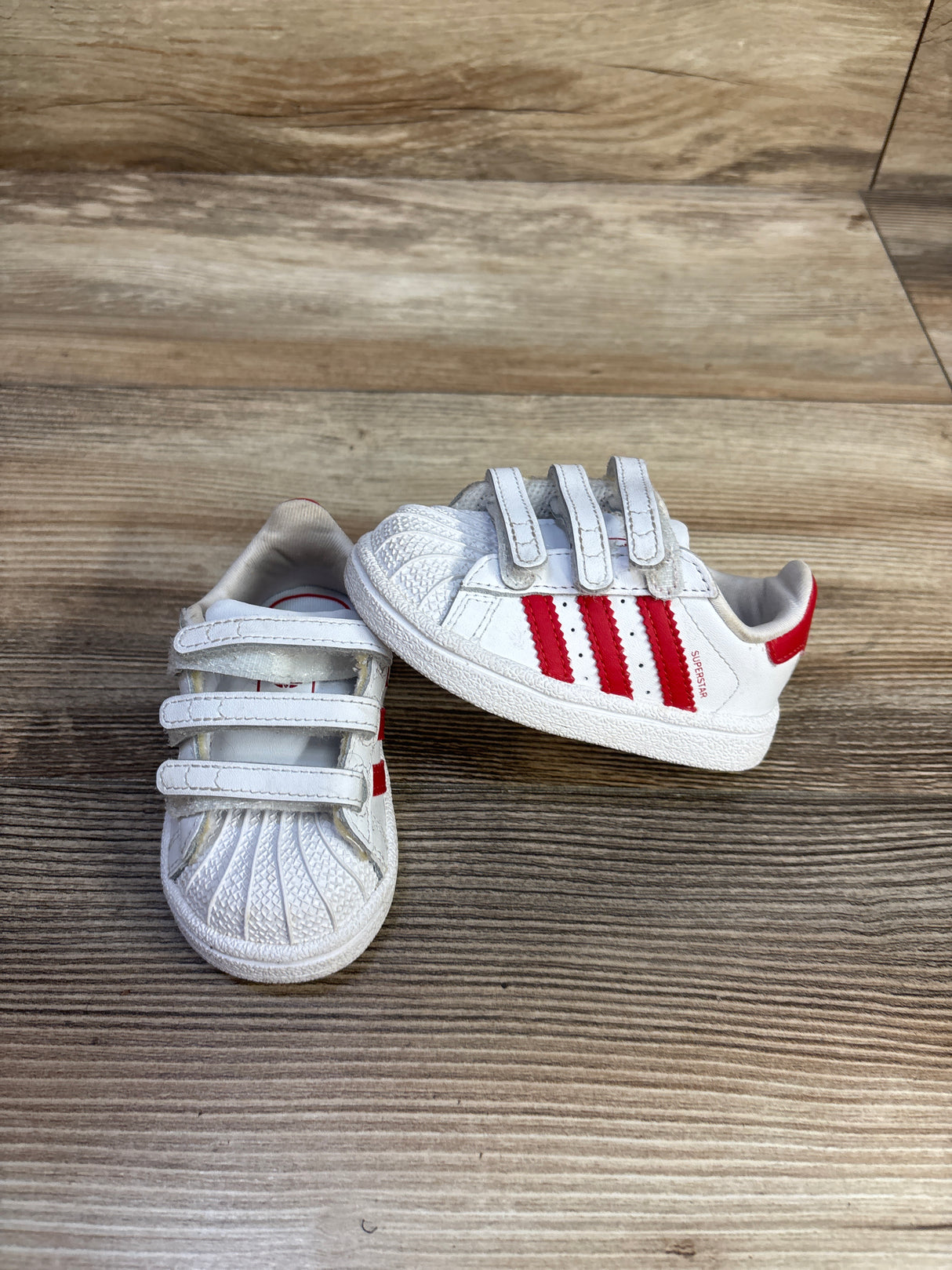 Adidas Superstar II Comfort Closure Sneakers White sz 4c