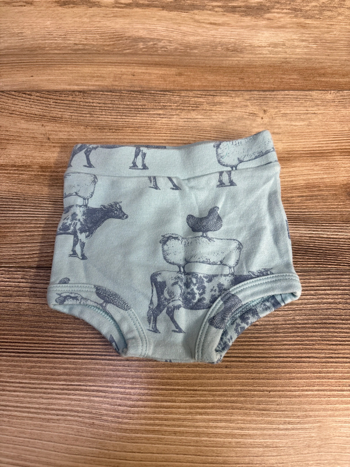 Kate Quinn Organic Farm Animals Bloomers Blue sz 3-6m - Me n Mommy To Be