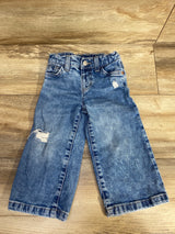 Cat & Jack Denim Distressed Jeans Blue sz 2T