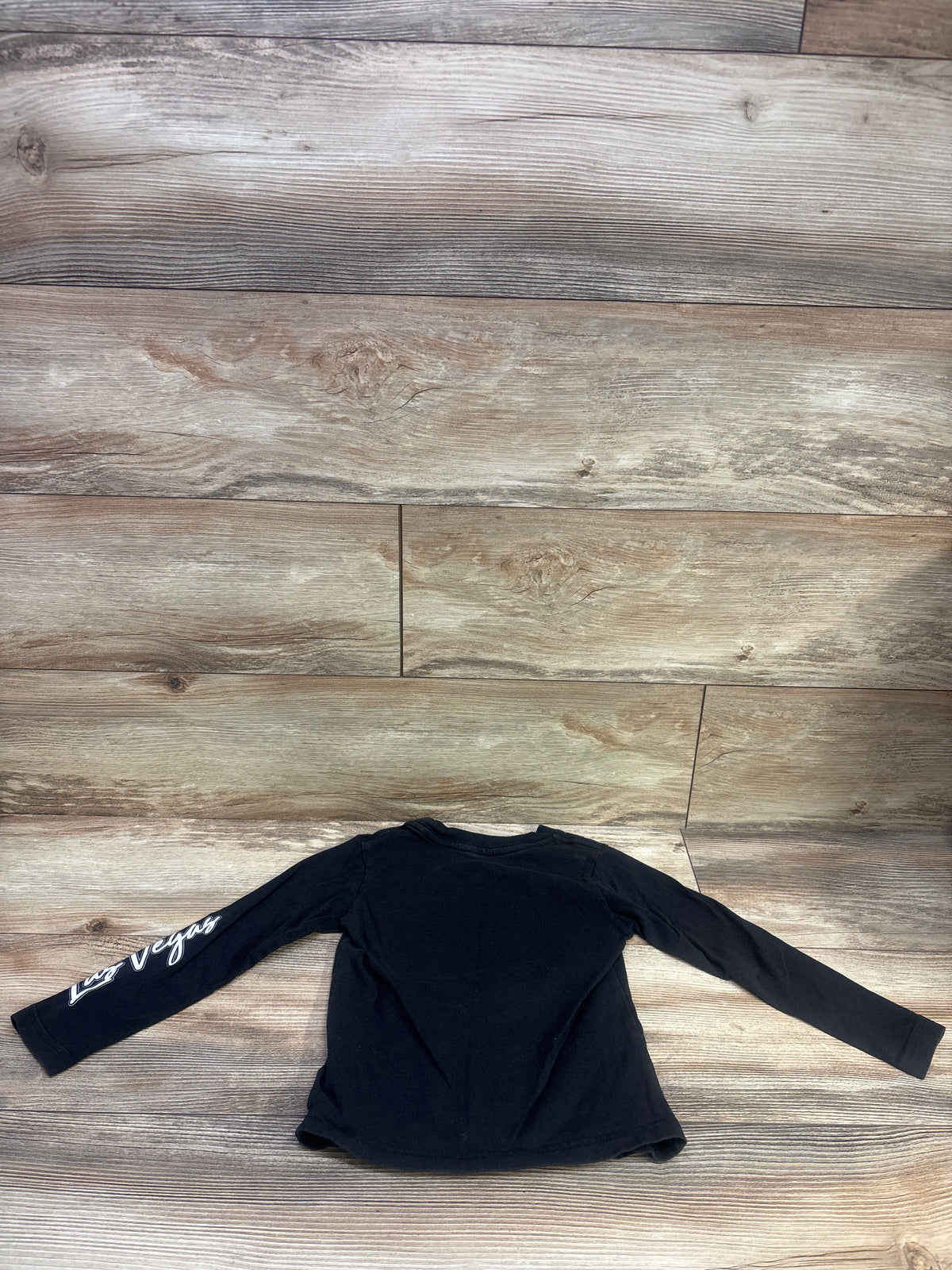 NFL Las Vegas Raiders Long Sleeve Shirt Black sz 4T