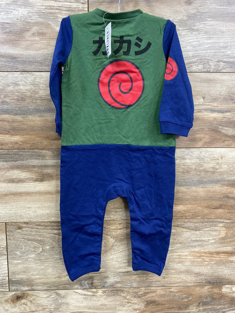 NEW Box Lunch Naruto Shippuden Kakashi Coverall Green sz 12m - Me n Mommy To Be