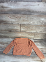 Cat & Jack Pumpkin Knit Sweater Orange sz 5T