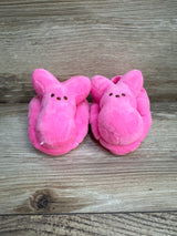 Peeps Pink Slippers sz 2/3c