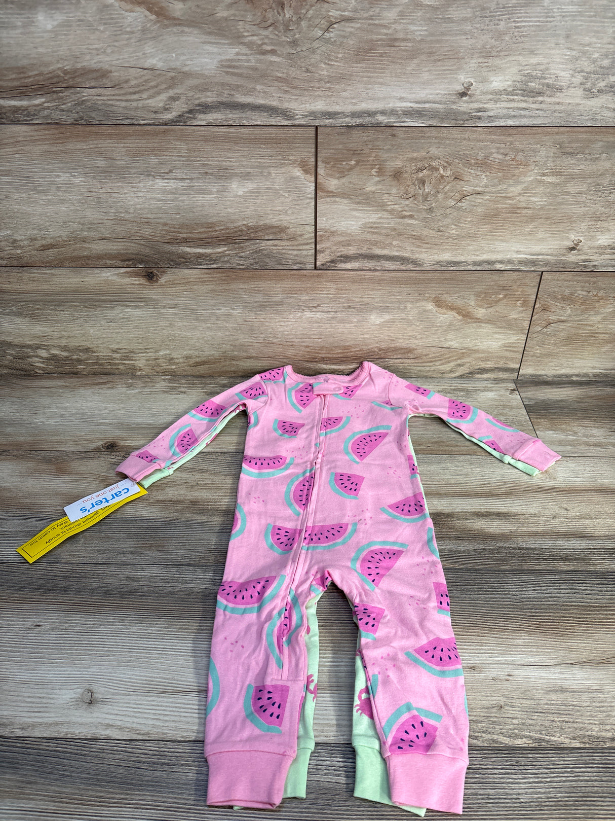 NEW Just One You 2pk Crab Print Sleeper Set Green sz 12m