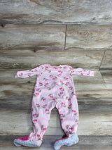 Carter's Cherry Print Blanket Sleeper Pink sz 18m