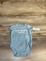 NEW Carter's Little Brother Energy Bodysuit Blue sz 3m