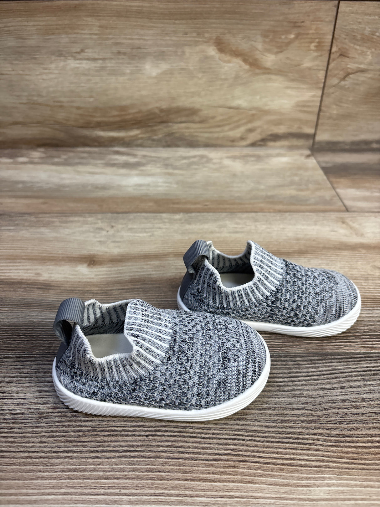 Morendl Non-Slip Mesh Walking Sock Sneakers Grey sz 4c