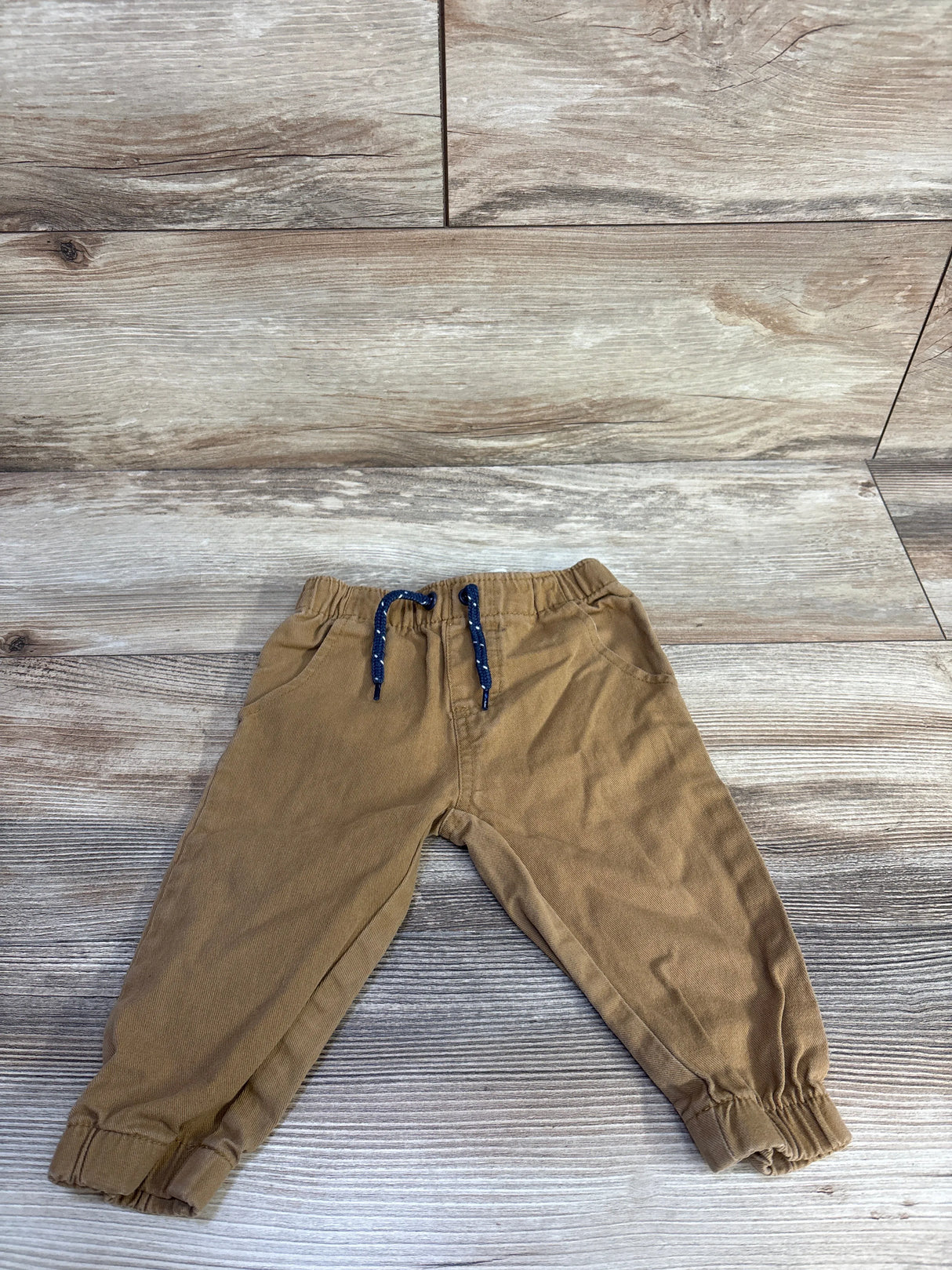 Free Planet Drawstring Pants Tan sz 12m