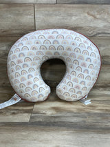 Boppy Nursing Pillow With Organic Slipcover In Spice Rainbow