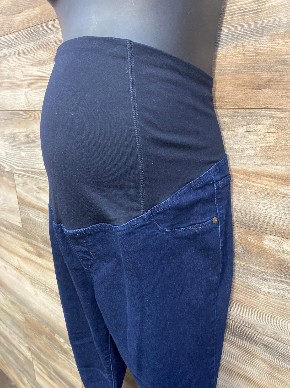Isabel Maternity Crossover Jeans Navy sz Large
