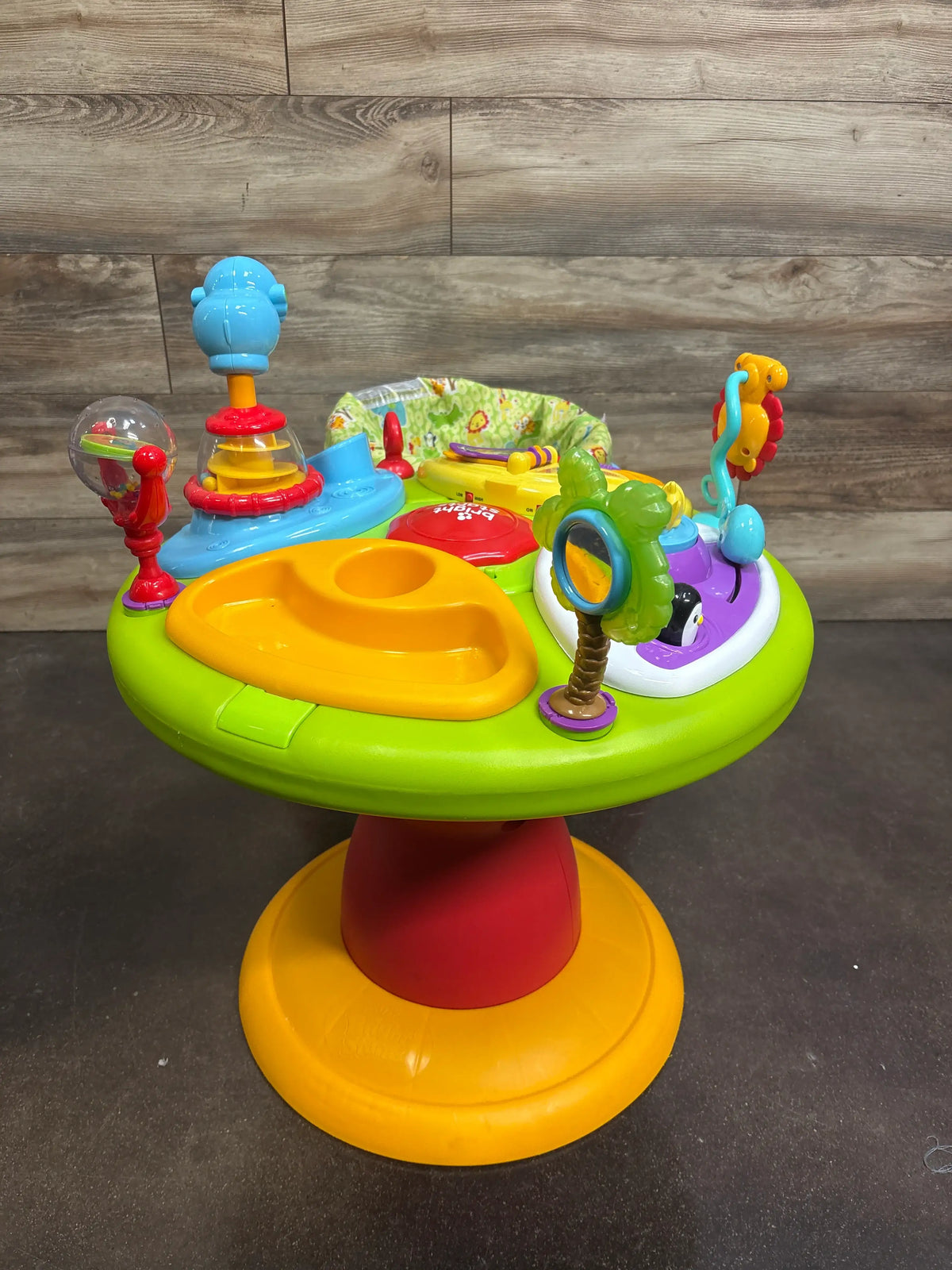 Bright Starts 3-in-1 Around We Go Activity Center in Zippity Zoo