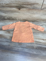 First Impressions Pumpkin Shirt Orange sz 0-3m - Me n Mommy To Be