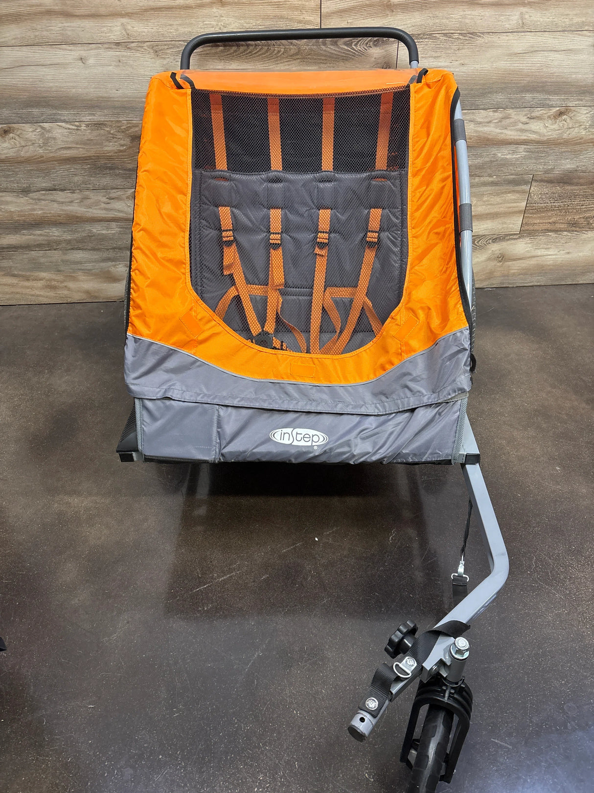 InStep Take 2 Double Bicycle Trailer, Orange