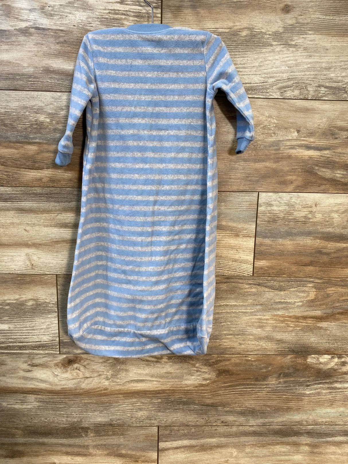 Carter's Striped Fleece Sleep Sack Blue sz 6-9m - Me 'n Mommy To Be