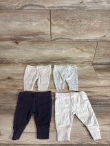 Onesies 4pk Pull-On Pants Grey sz Newborn