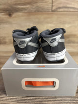 Nike Force 1 Crib Shoes Grey sz 1c