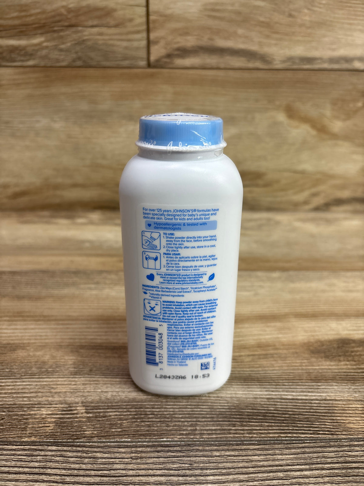NEW Johnson's Aloe & Vitamin E Baby Powder 9oz