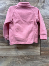 Columbia Full Zip Fleece Pink sz 18-24m