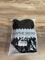 NEW Rative 11pk Socks Black sz 6-12m