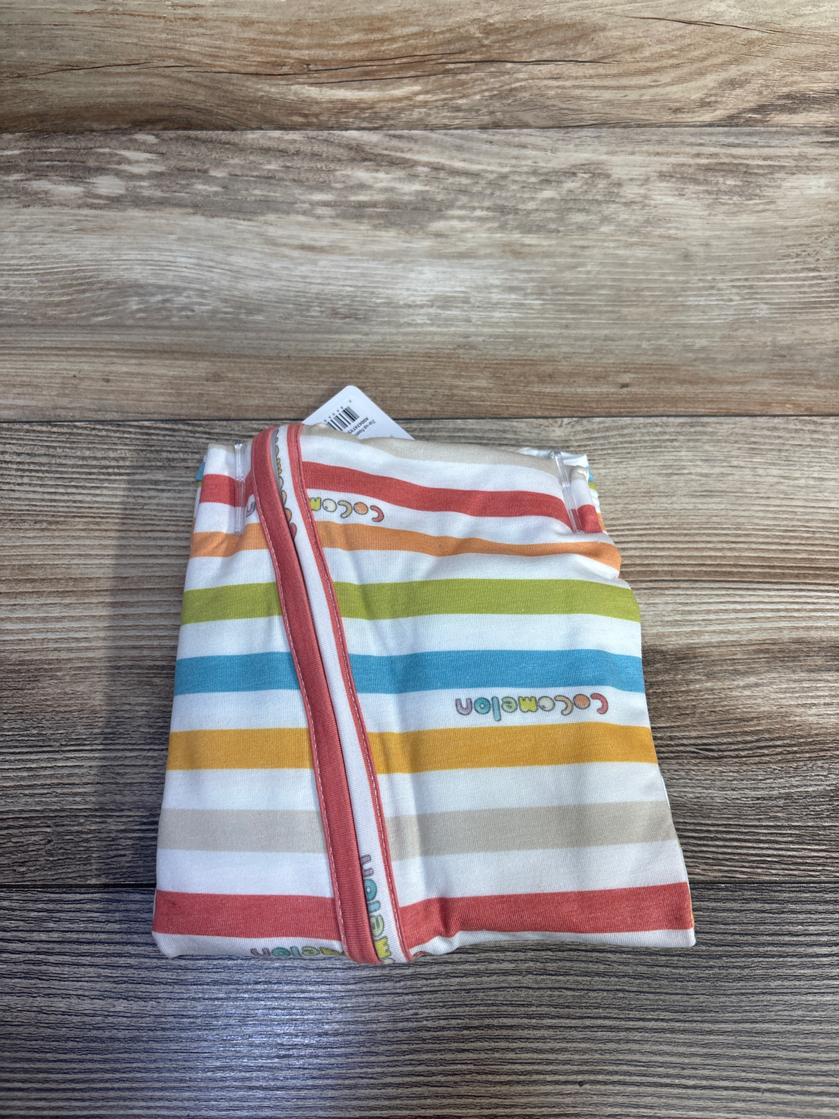 NEW Copper Pearl CoComelon Stripe Zip-Up Footie Pajama sz 18-24m