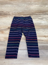 Baby Gap Striped Leggings Navy sz 12-18m