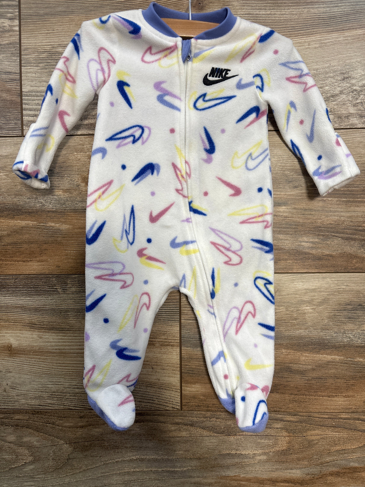 Nike Logo Blanket Sleeper White sz 3m