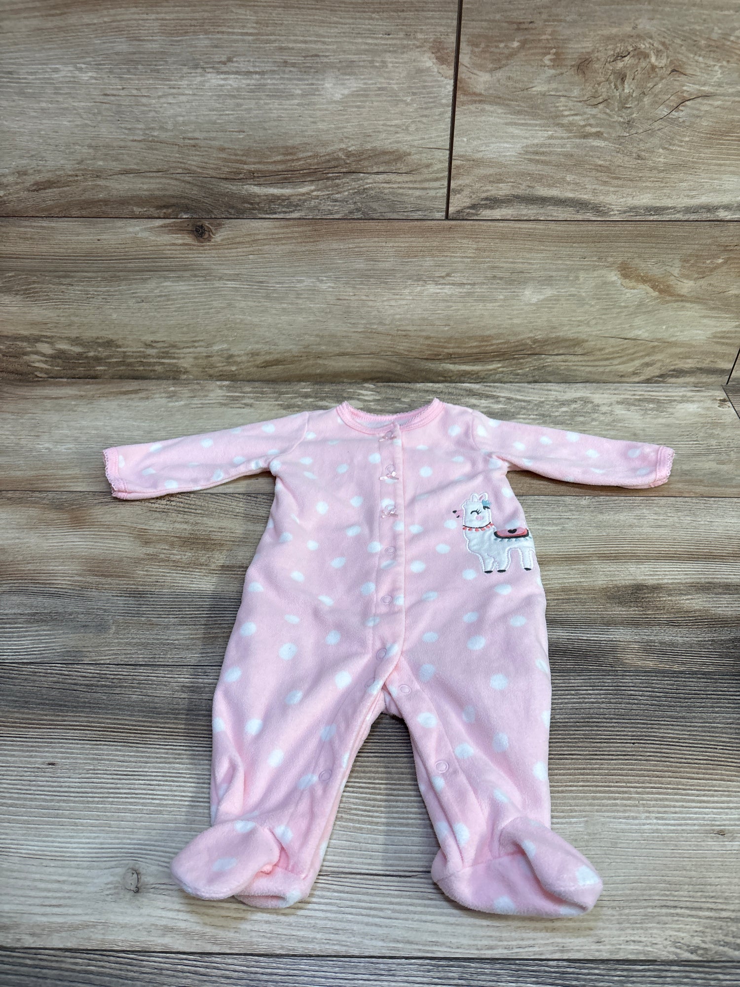 Carter's Snap Blanket Sleeper Pink sz 3m