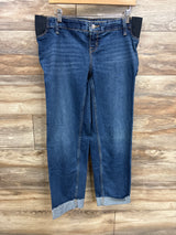 Isabel Maternity Under Belly 90's Straight Maternity Jeans Blue sz 6/Small
