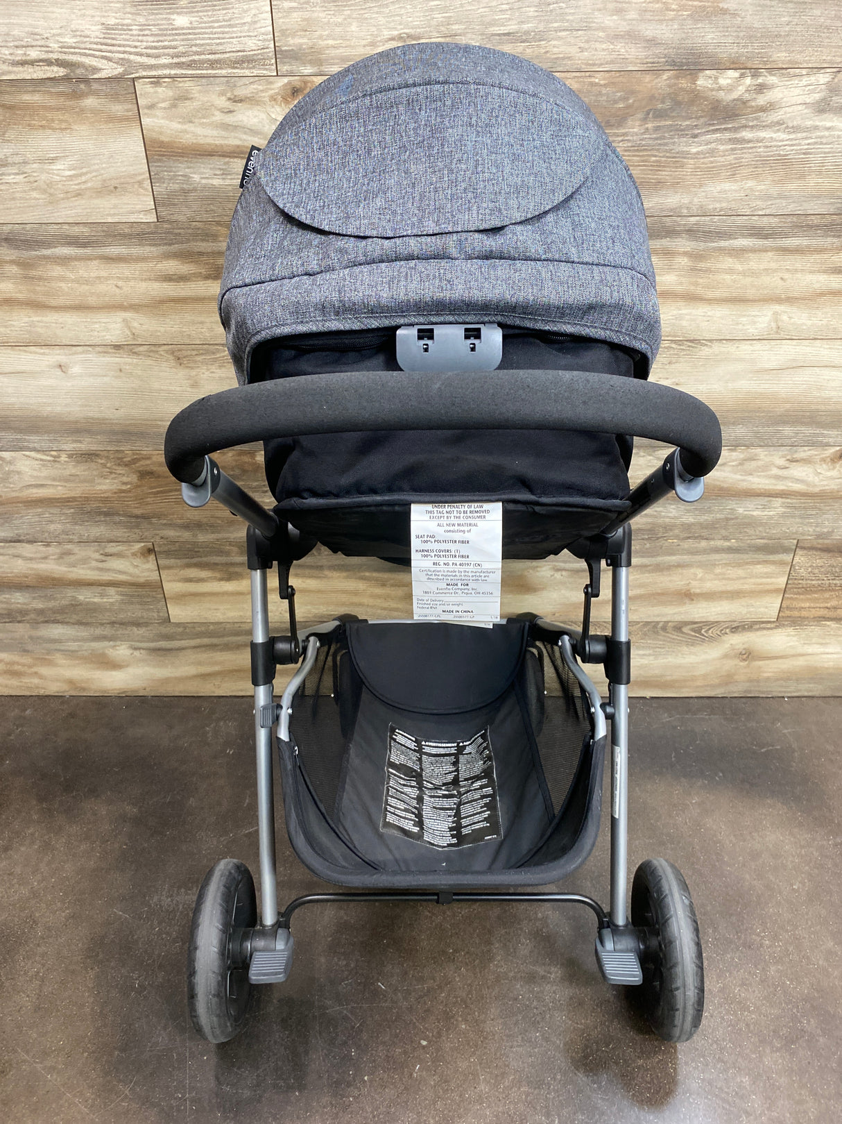 Evenflo Pivot Black Stroller