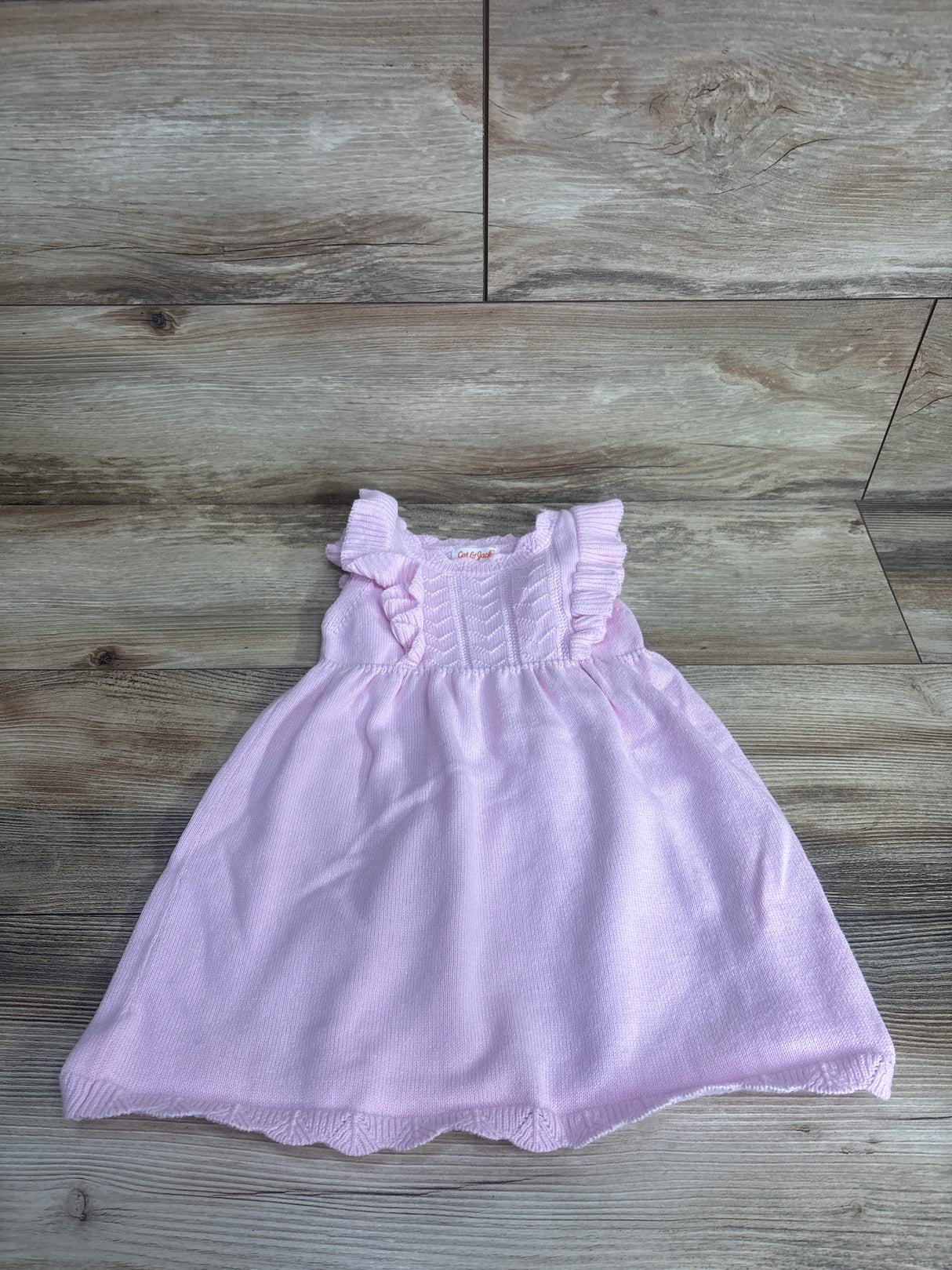 Cat & Jack Sweater Knit Dress Pink sz 2T