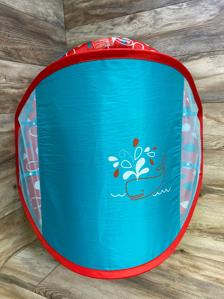 SwimWays 36" Inflatable Red & Blue Whale Pool Float 9-24m - Me n Mommy To Be