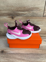Nike Flex Runner 3 TD 'Burgundy Crush' Sneakers sz 6c