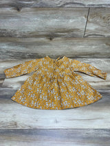 Long Sleeve Floral Dress sz 18-24m